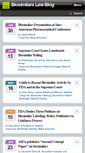 Mobile Screenshot of biosimilarslawblog.com